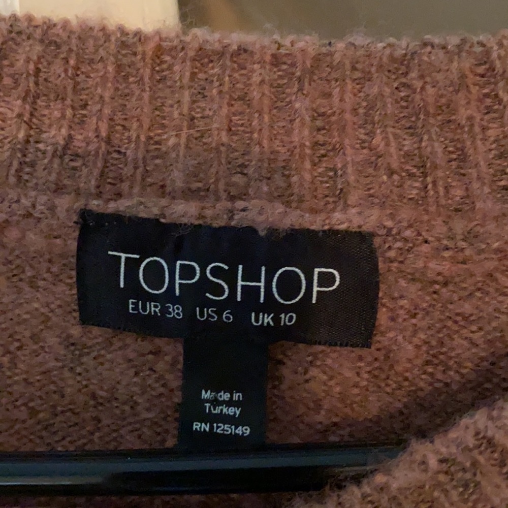 TOPSHOP SWEATER DRESS - Picture 2 of 5